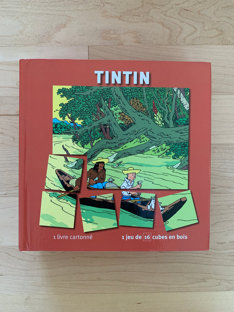 Tintin 16 Piece Cube Puzzle