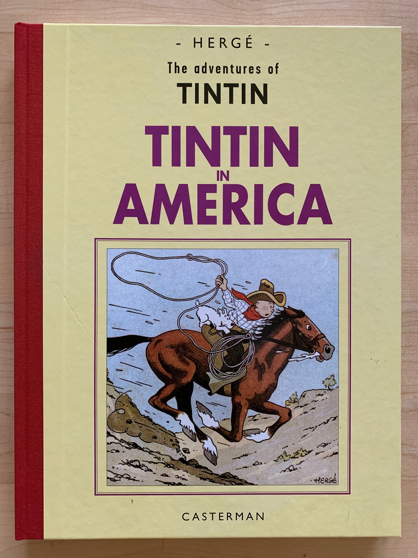 The Adventures of Tintin, Tintin in America. Casterman 1995