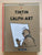 Herge Tintin et L'alph-Art. Casterman 2007. 16.5cm x 22.5cm French Edition