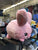 Squishable Snacker Pink Fluffy Bunny