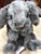 Douglas Grey Lil' Handful Bunny Plush 6"