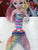 Ty Sea Sequins Anastasia Sequin Rainbow Mermaid Plush 10"