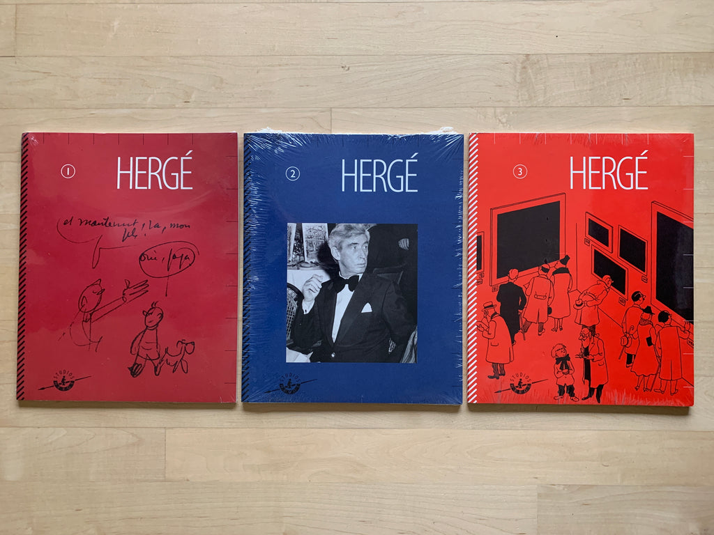 Herge Volumes 1, 2 and 3