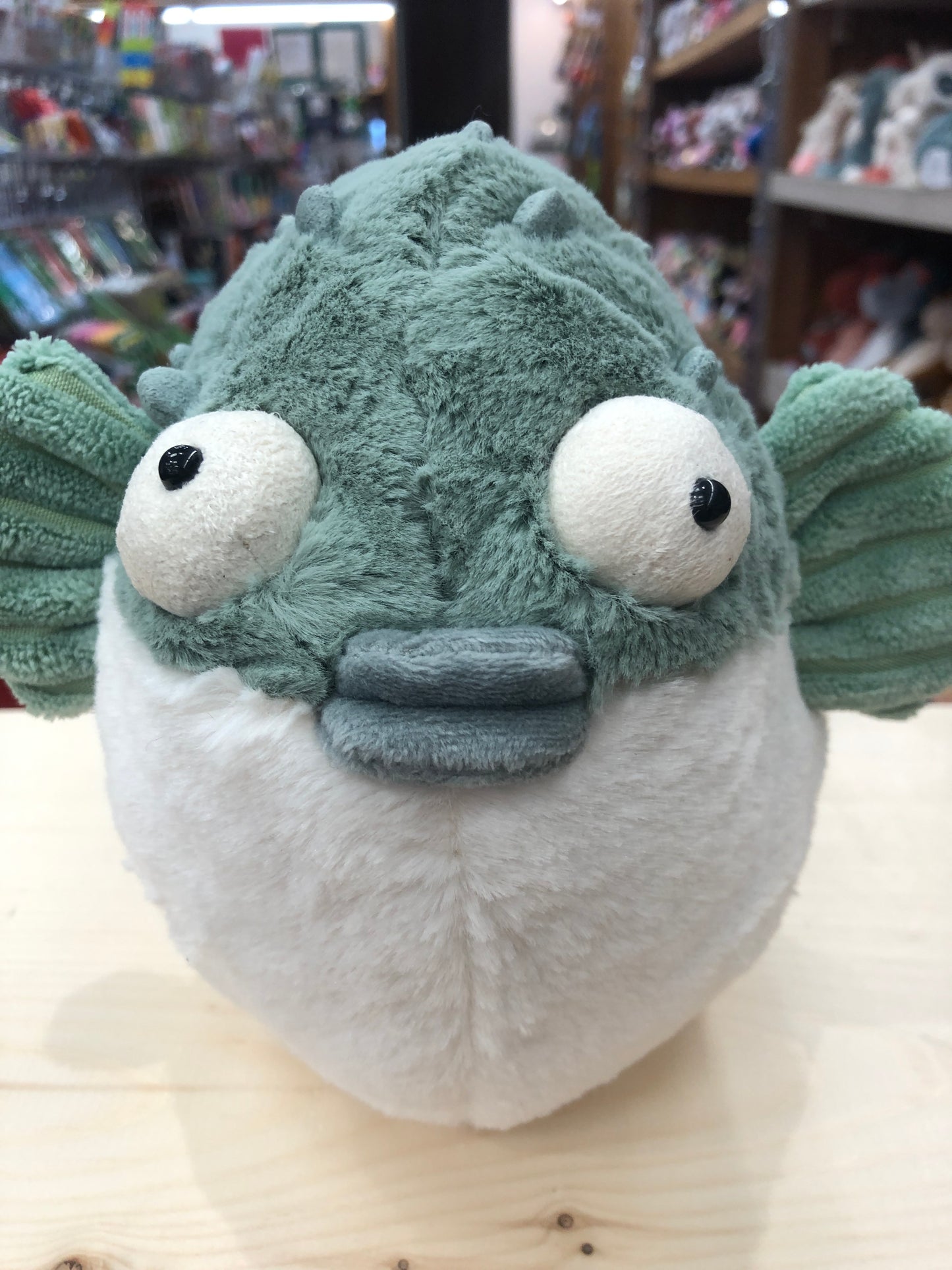 Jellycat Pacey Pufferfish Plush 9"