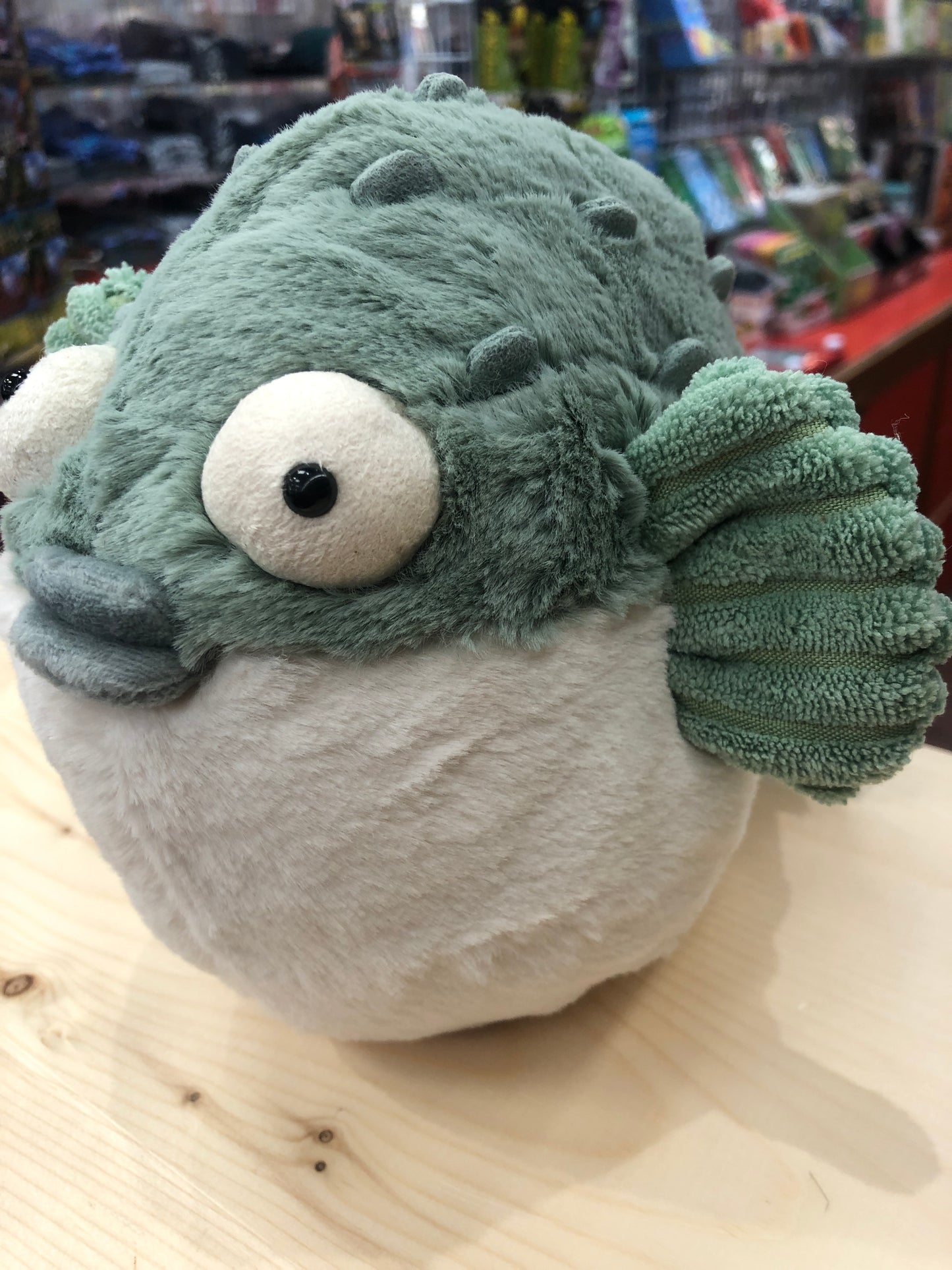 Jellycat Pacey Pufferfish Plush 9"