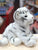 Douglas Silky White Tiger Cub Plush 14"