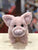 Douglas Pinkie Soft Pig Plush 9"