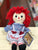 Aurora Medium Classic Raggedy Ann Doll Plush 12"