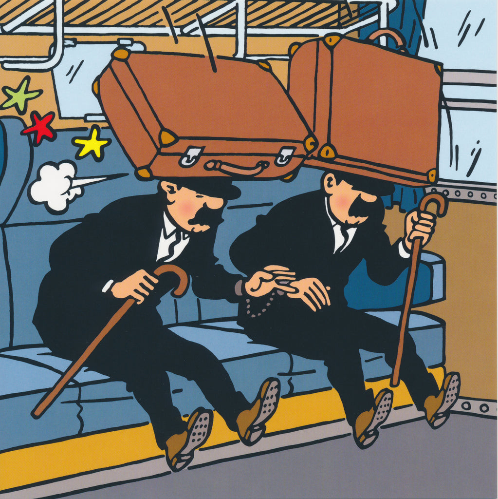 Tintin Train Notecard #02
