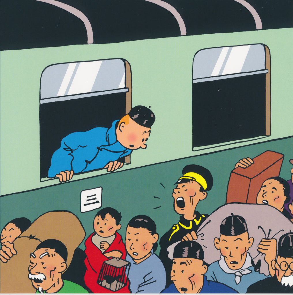 Tintin Train Notecard #05