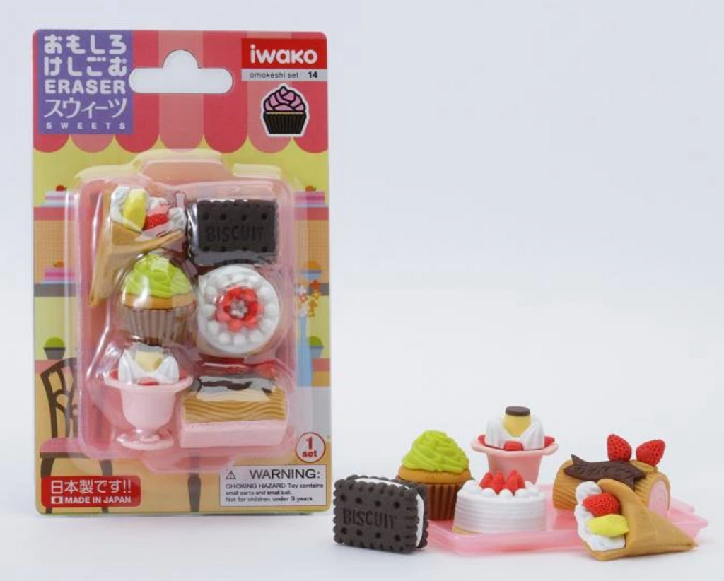Dessert Japanese Eraser Set #14