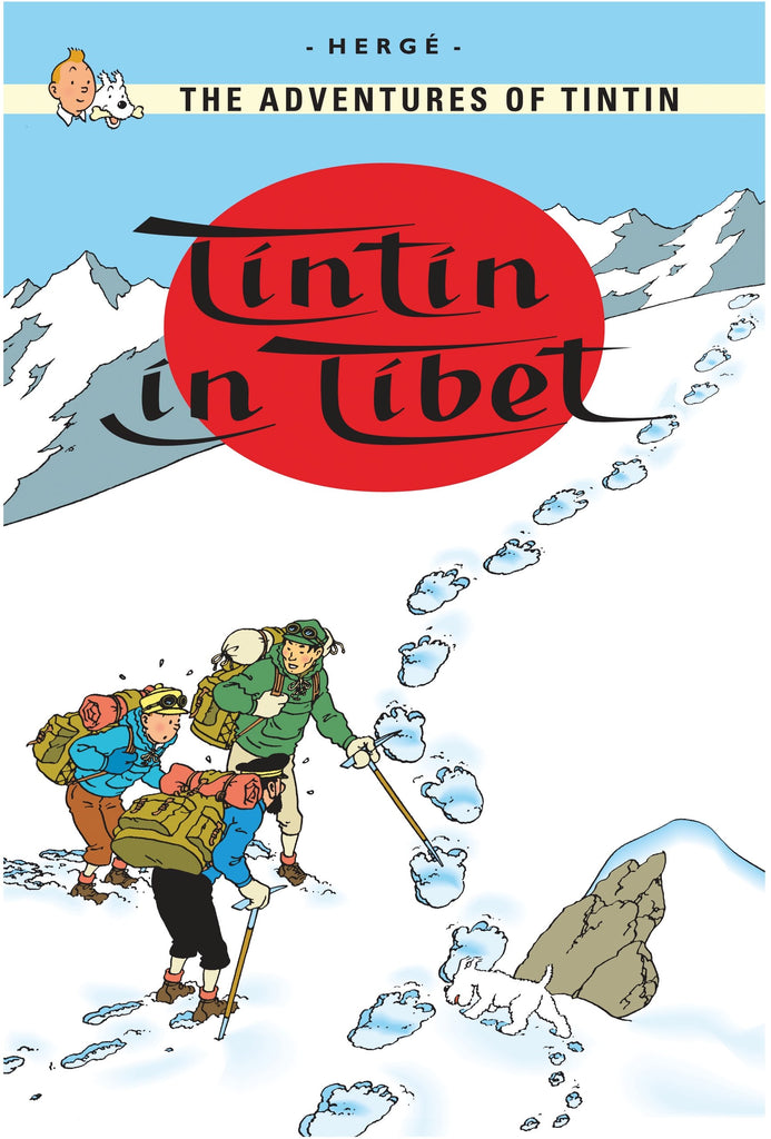 The Adventures of Tintin, Tintin in Tibet  Treasure Paper Back Book