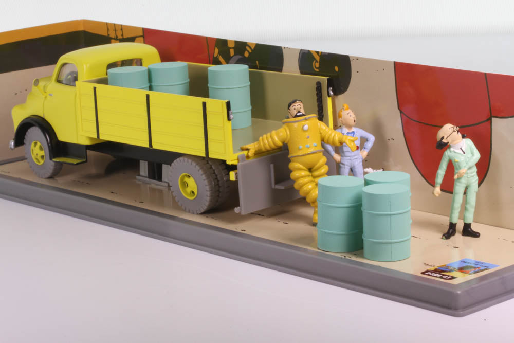 Transport Truck Die Cast From Tintin Destination Moon