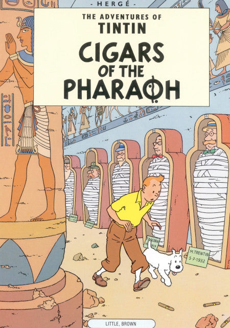 The Adventures of Tintin, Cigars of the Pharaoh Paper Back Book