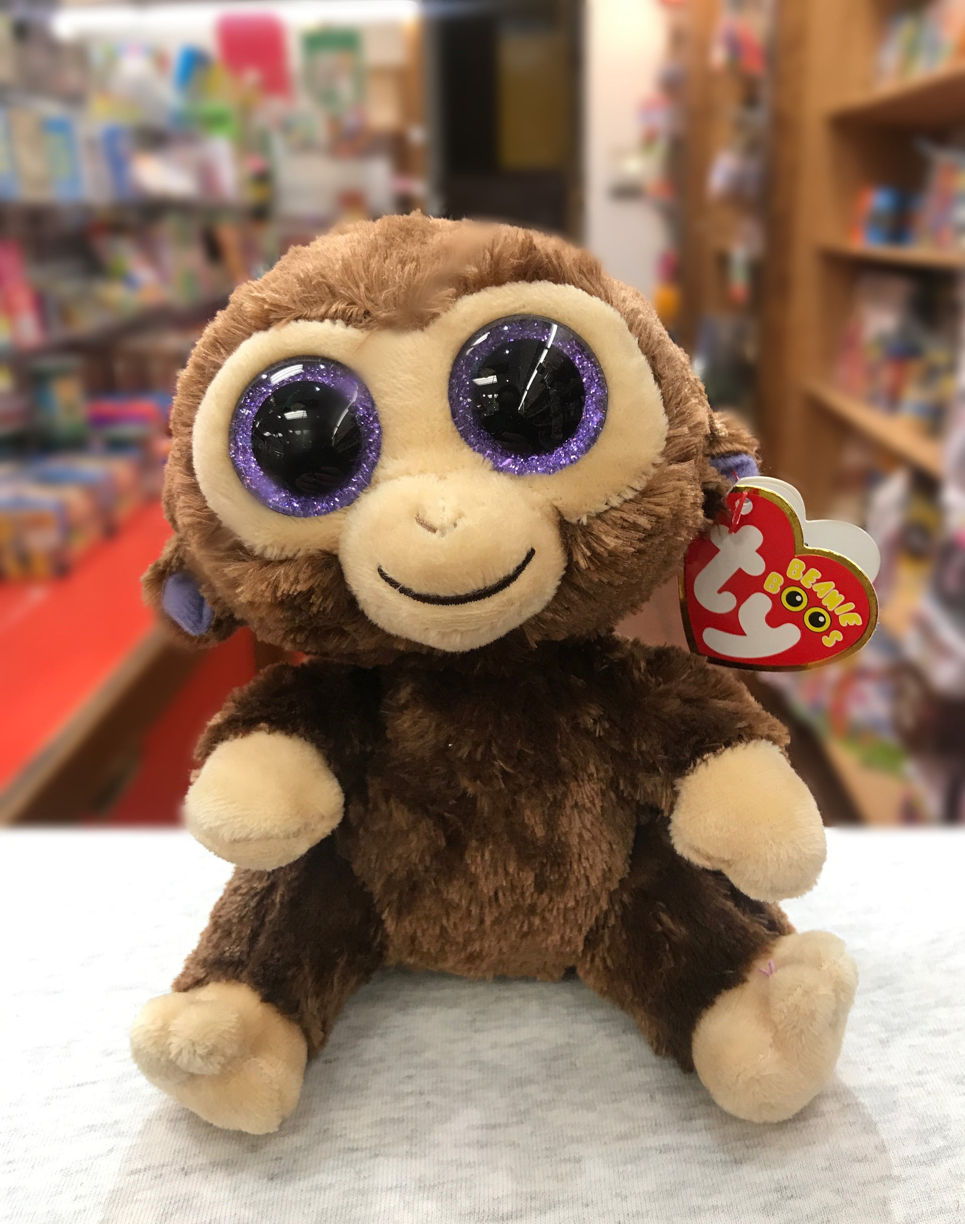 Stuffed Animal Coconut The Monkey Beanie Boo Ty Beanie Boo Coconut