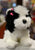 Douglas Poofy Shih Tzu Black and White Dog Plush 10”