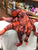 Folkmanis Red Octopus Puppet 19"