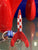 Tintin Moon Rocket Mini Figure Keychain