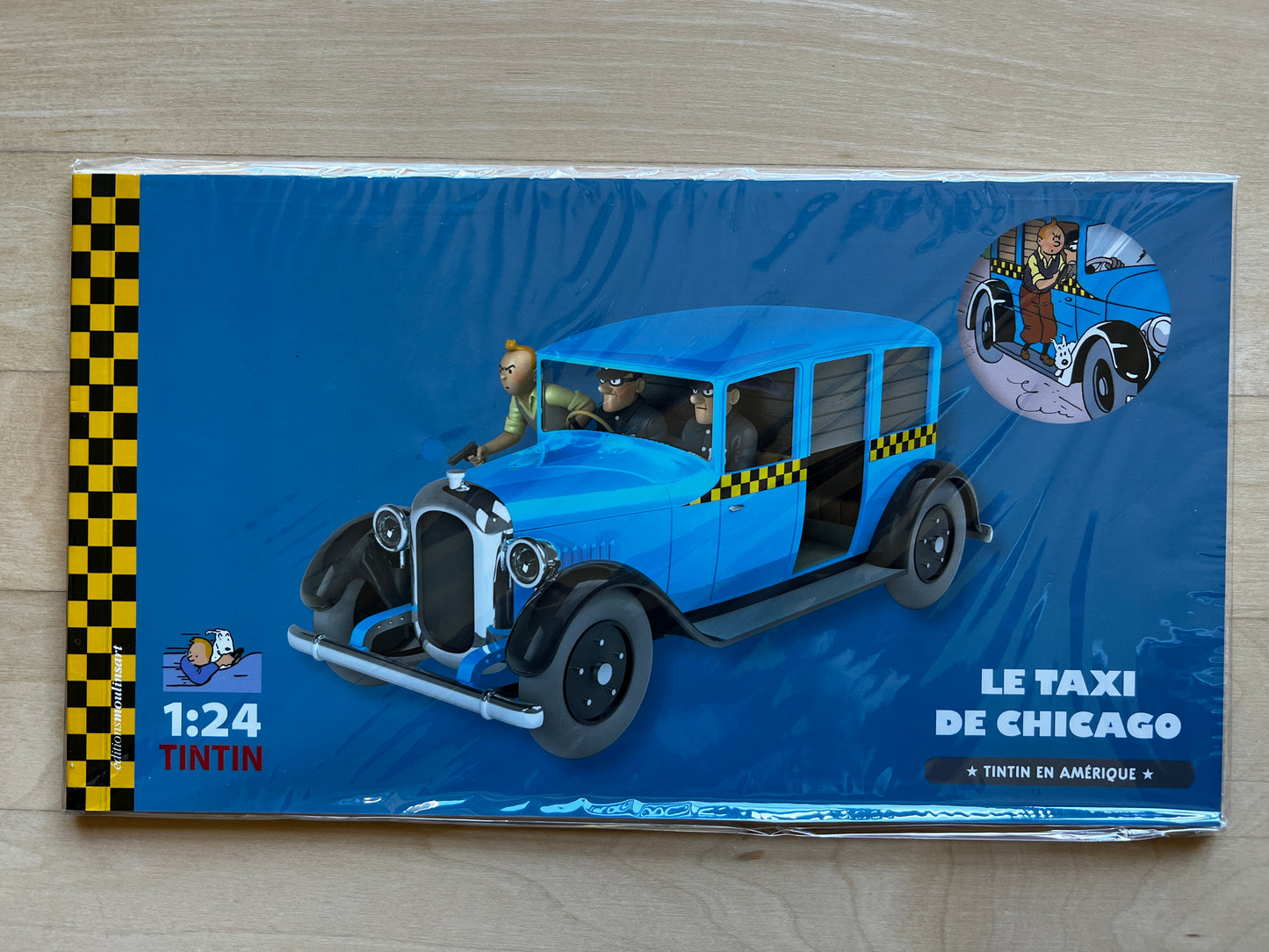 Tintin Chicago Taxi #07 From Tintin in America 1/24