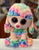 Ty Beanie Boo Medium Rainbow  Dog Plush 13”