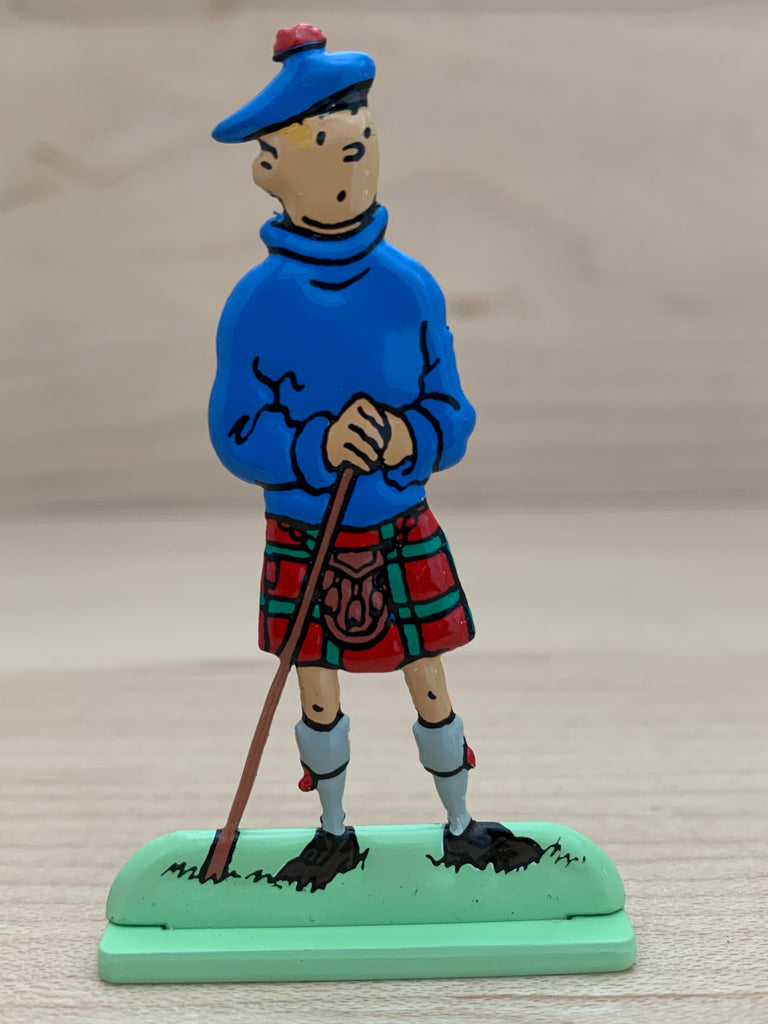 Tintin In Route Resin Figure Ref. 42217