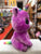 Ty Beanie Boo Medium Rosette Purple Unicorn Plush 13"
