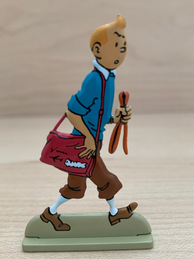 Flight 714 To Sydney Tintin Metal Relief Figure