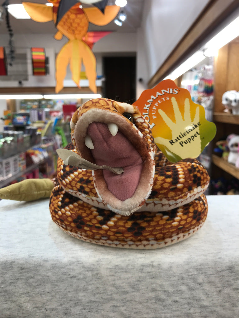 Folkmanis Rattlesnake Puppet 9”