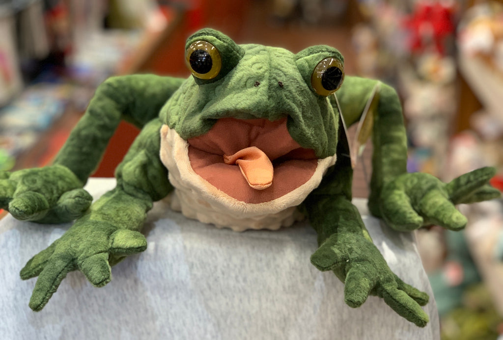 Folkmanis Toad Puppet 11”