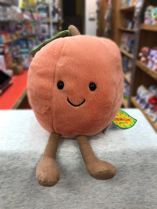 Jellycat Amuseables Peach Plush 6"