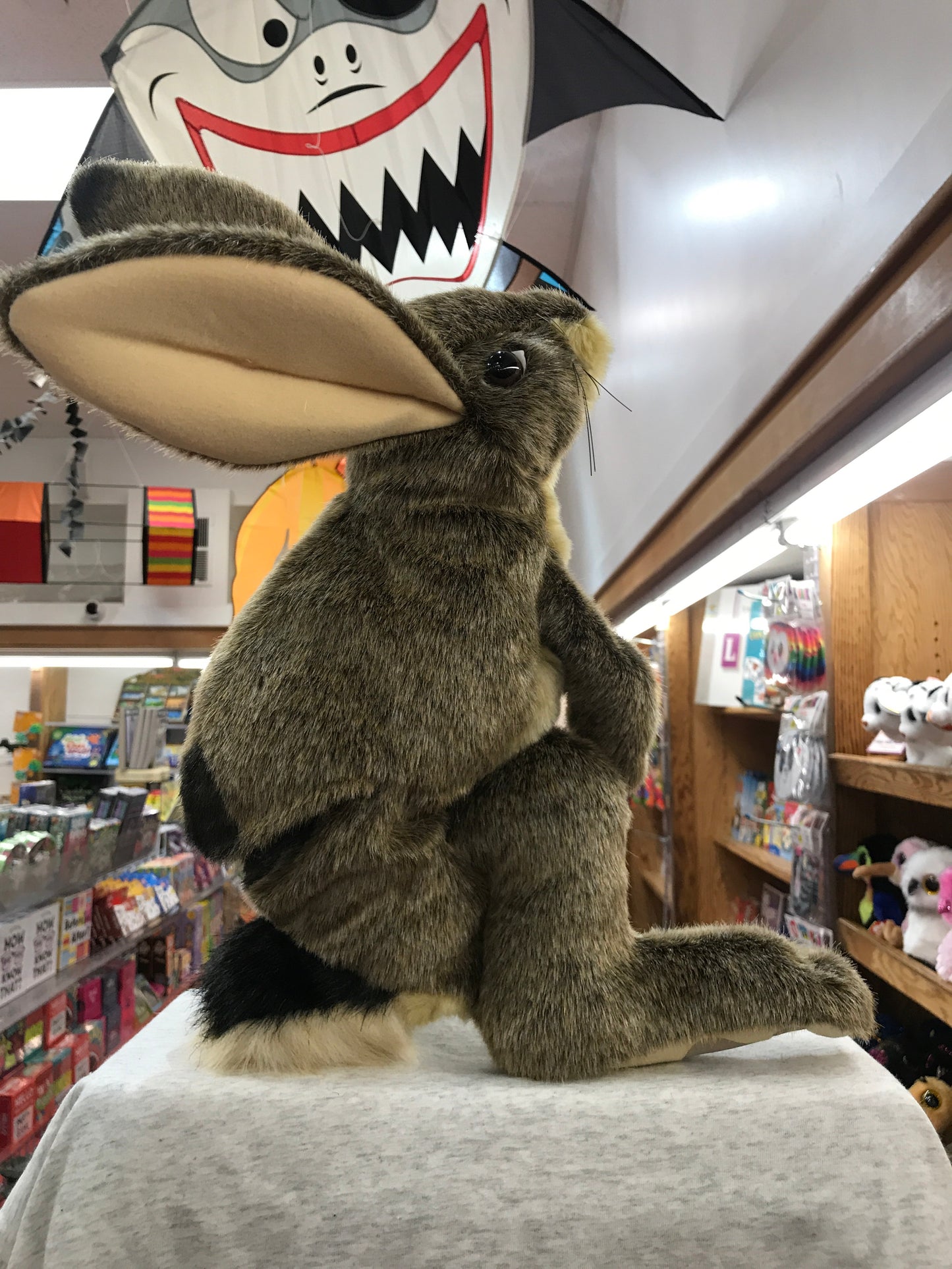 Folkmanis Jack Rabbit Puppet 21”