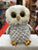 Ty Beanie Boo Medium Owlette White Owl Plush 13"