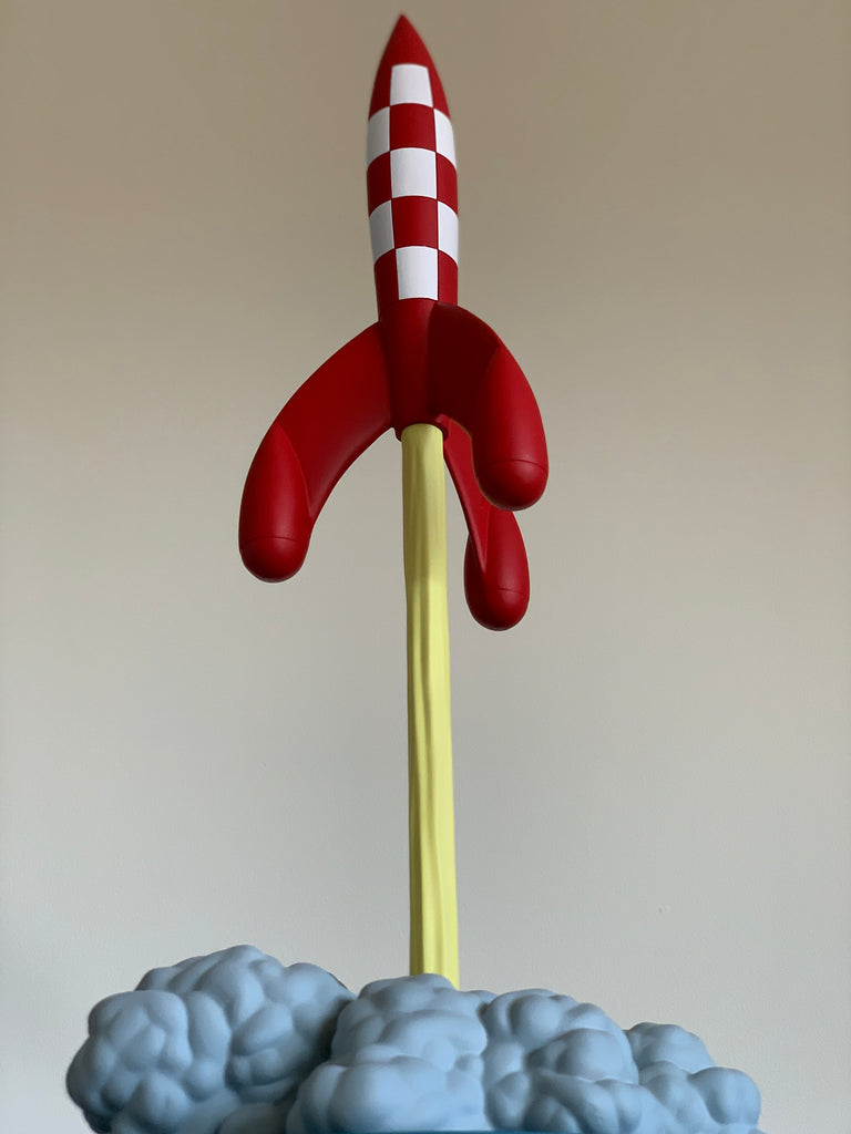 Tintin Explorers On The Moon Icon Take Off Rocket Ref. 46405