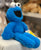 Gund Sesame Street Cookie Monster Take-Along-Buddy 13”