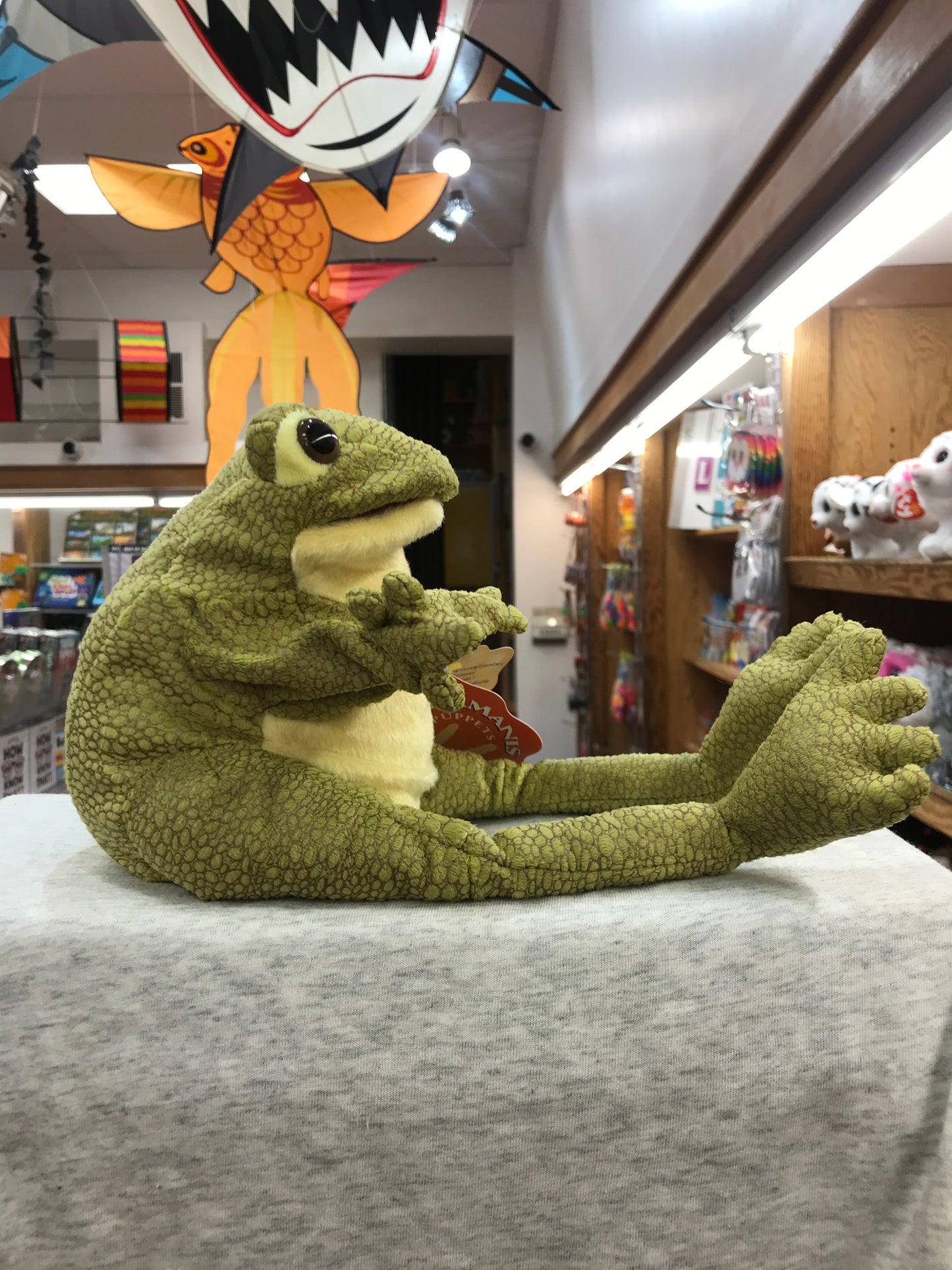 Folkmanis Funny Frog Puppet 12”