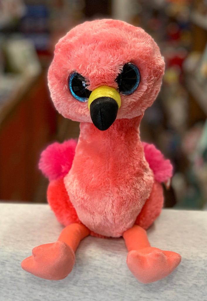 Ty Beanie Boo Medium Gilda Flamingo Plush 13”