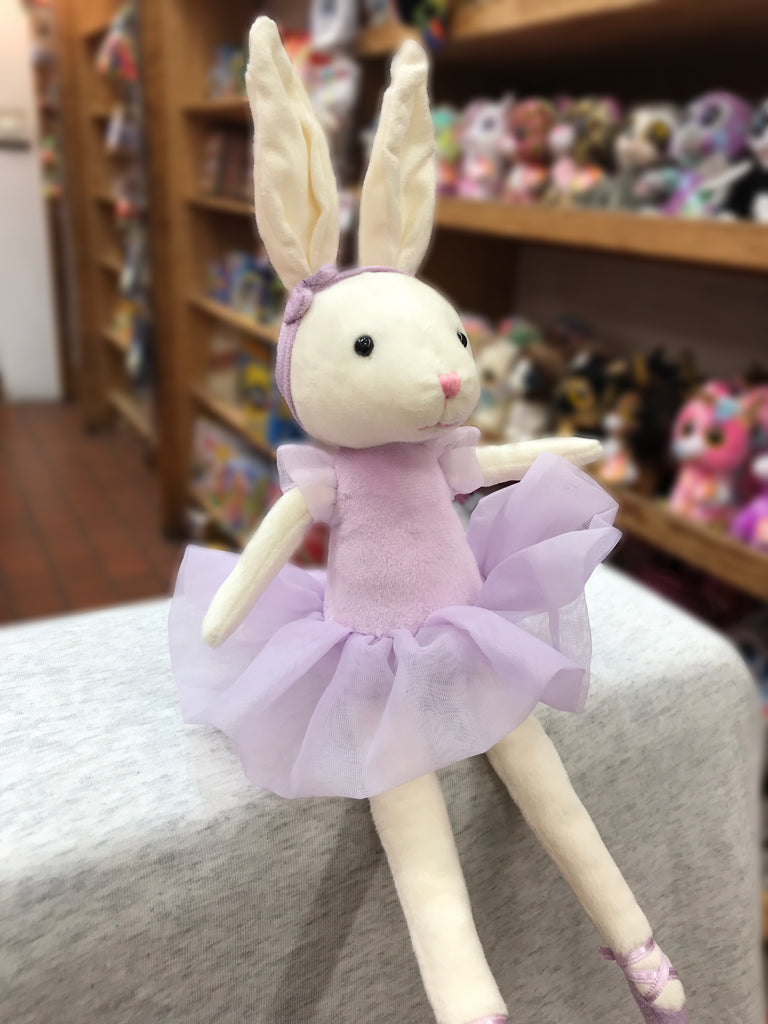 Jellycat Pirouette Bunny Lilac Plush 11"
