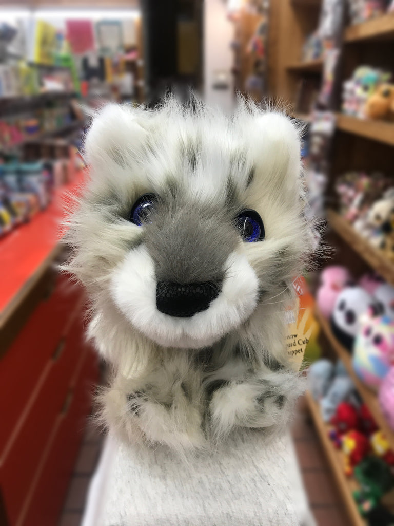 Folkmanis Snow Leopard Cub Puppet 17"