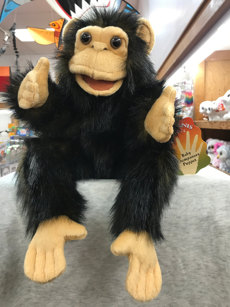 Folkmanis Baby Chimpanzee Puppet 15”