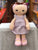 Baby Gund Toddler Doll in Pink Striped Dress 8"
