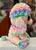 Ty Beanie Boo Medium Rainbow  Dog Plush 13”