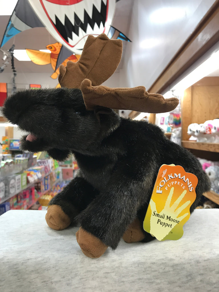 Folkmanis Small Moose Puppet 10”