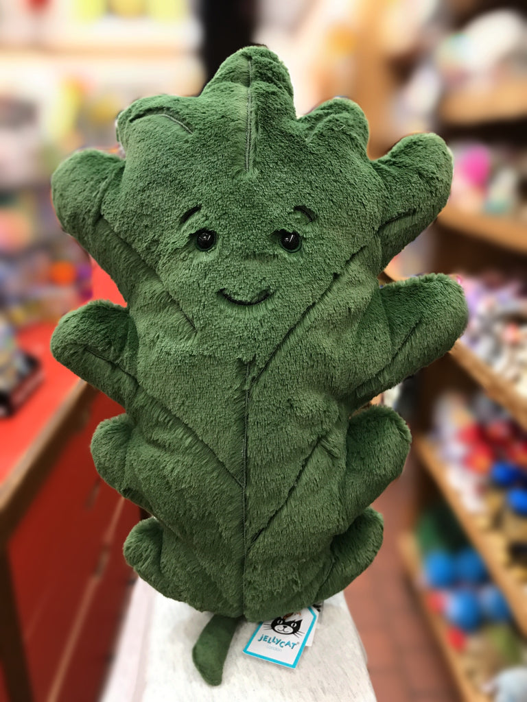 Jellycat Woodland Oak Leaf Plush 9"