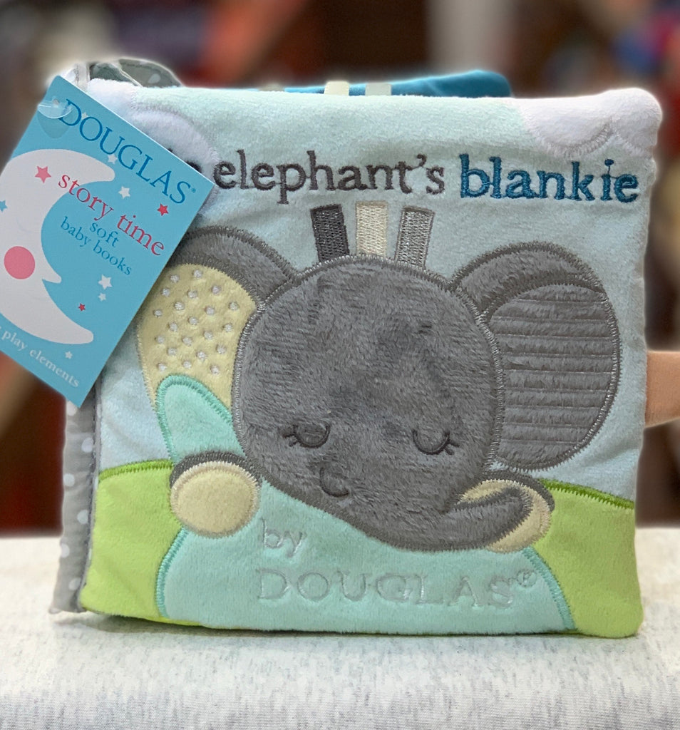 Douglas Grey Elephant Soft Baby Activity Book