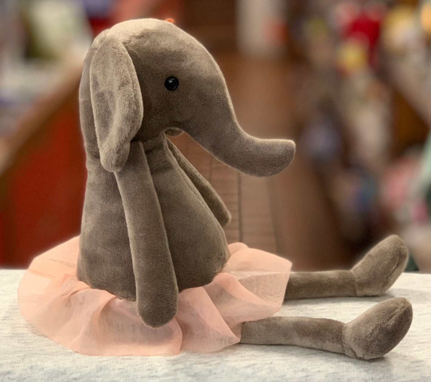 Jellycat Dancing Darcy Elephant Plush 10”