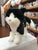 Douglas Scooter Black and White Cat Plush 12"