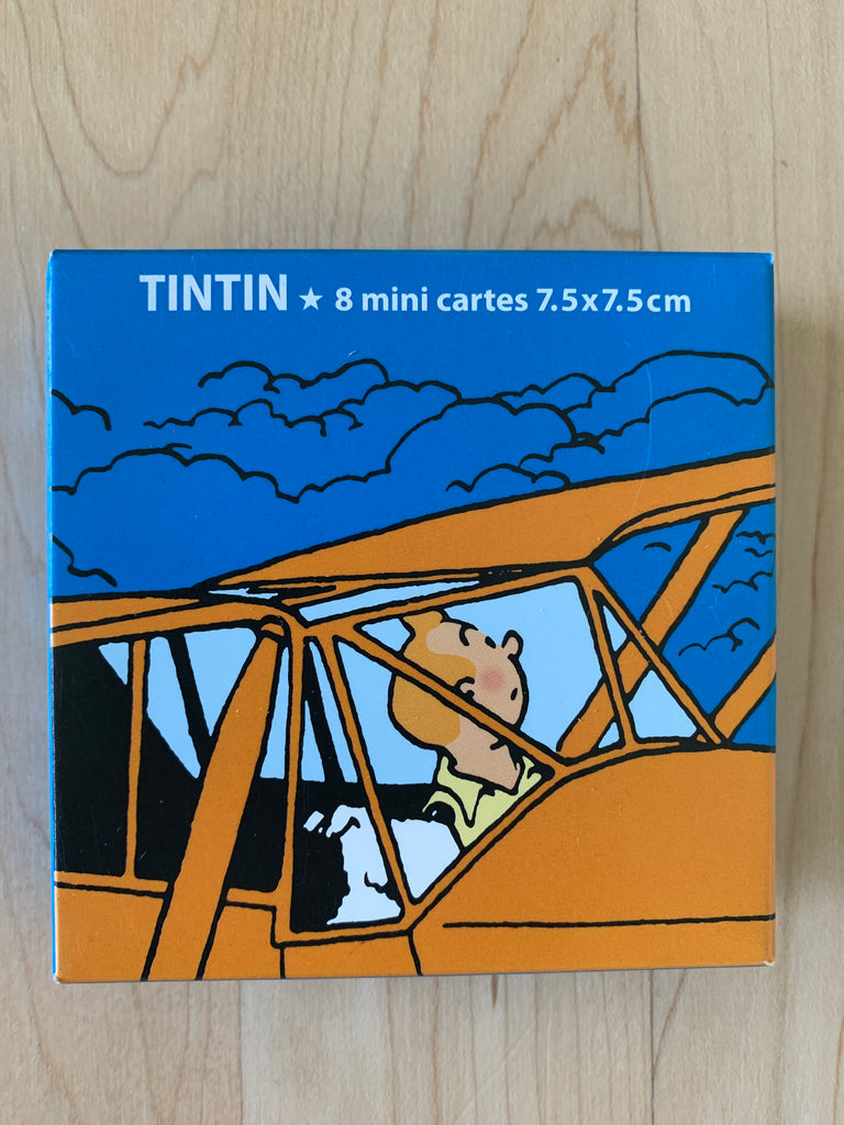 Tintin Mini Gift Note Cards Ref. 31184
