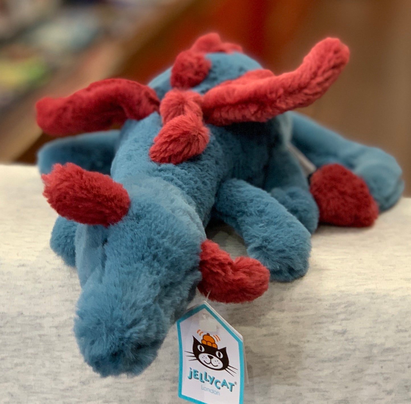 Jellycat Dexter Dragon Plush 12”