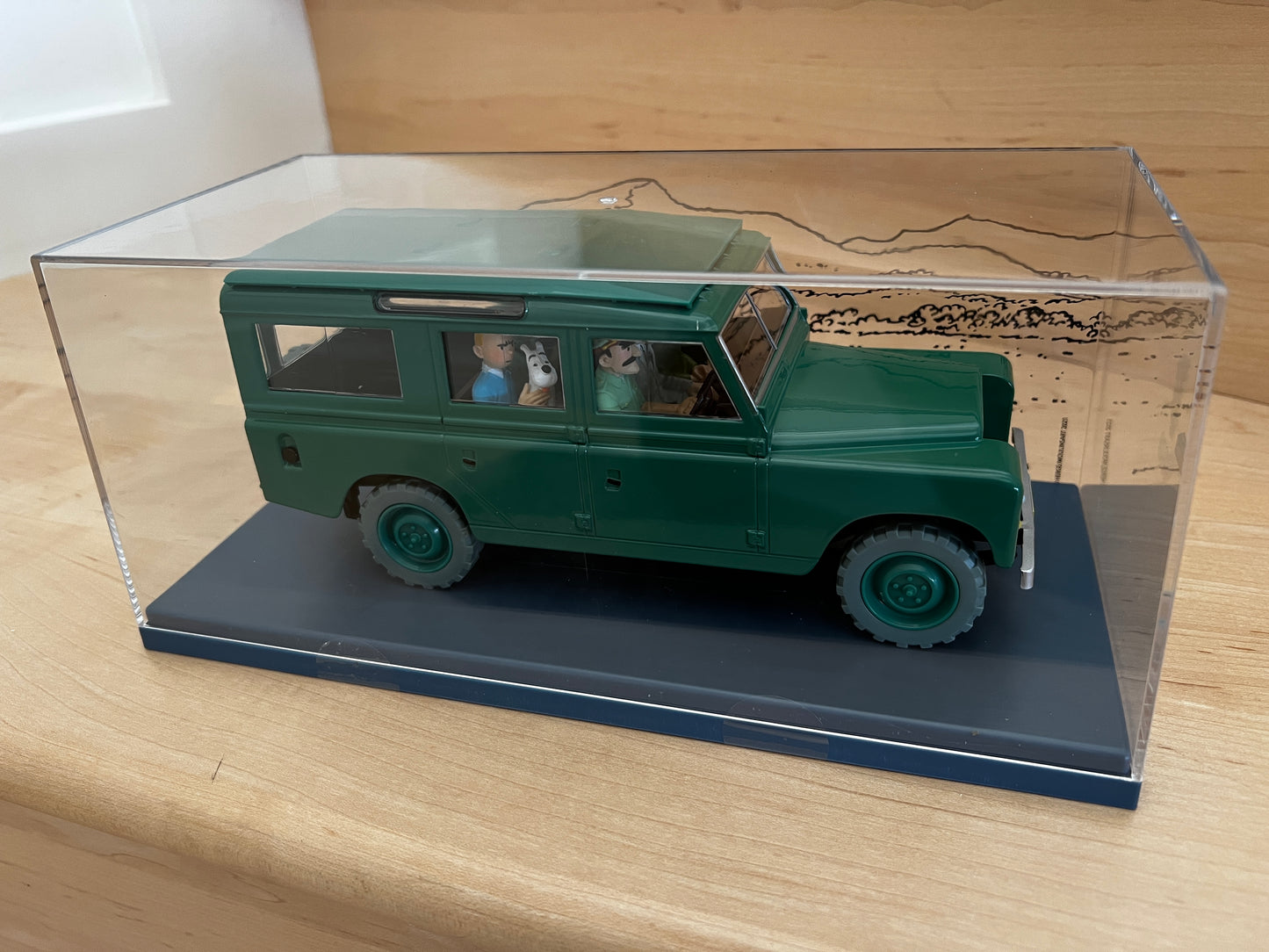Tintin Land Rover of Trenxcoatl #57 From The Land of the Picaros 1/24