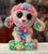 Ty Beanie Boo Rainbow Dog Plush 6”